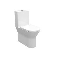LEDNICE унітаз підлоговий (66*36*85,5см, rimless, гор. випуск, бачок з нижнім підведенням 3/4,5л, тонке сидіння duroplast slow-closing)