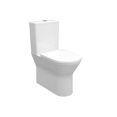 LEDNICE унітаз підлоговий (66*36*85,5см, rimless, гор. випуск, бачок з нижнім підведенням 3/4,5л, тонке сидіння duroplast slow-closing)