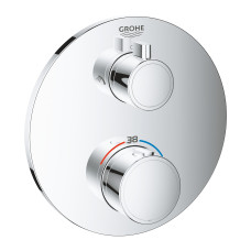 Grohtherm Термостат для душу з перемикачем на 2 положення верхній / ручний душ