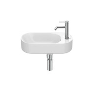 MERIDIAN асиметричний Compacto 50x27,5 см, білий