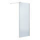 Стінка Walk-In 90*190см, прозоре скло 8мм + профіль стіновий 1900мм для Walk-IN + тримач скла (D) 1000мм