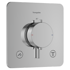 ECOSTAT COMFORT Q термостат для 2х споживачів, ПМ, хром