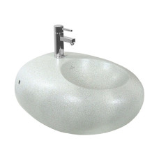 PURE STONE біде підвісне на 1 відв без переливу, 525 * 590мм, колір-grey stone C +