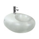 PURE STONE біде підвісне на 1 відв без переливу, 525 * 590мм, колір-grey stone C +