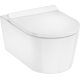 ELU PURA S унітаз підвісний 54*36,6см AquaHelix Flush, HygieneEffect, в комплекте з сиденням Slim з функцією SoftClose and QuickRelease