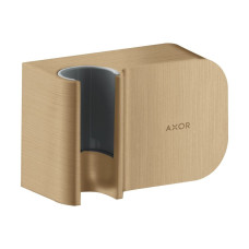 AXOR ONE шлангове з'єднання з тримачем для душу, Fixit Porter, шліфованна бронза
