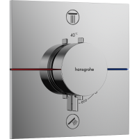 SHOWERSELECT COMFORT E термостат для 2 споживачів, прихований монтаж, колір хром