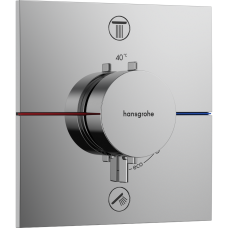 SHOWERSELECT COMFORT E термостат для 2 споживачів, прихований монтаж, колір хром