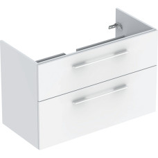 SELNOVA SQUARE тумба під умивальник slim rim 100 см, з двома ящиками 98.8x63.5x50.2 см,білий