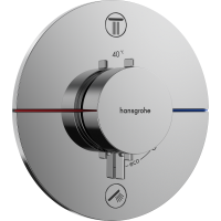 SHOWER SELECT COMFORT S термостат для 2х споживачів, ПМ, колір  хром