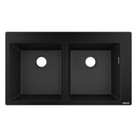 Кухонна мийка кам'яна HANSGROHE 43316170, чорний
