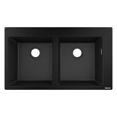 Кухонна мийка кам'яна HANSGROHE 43316170, чорний
