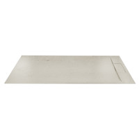 Піддон кам'яний 120*90*3 см, структура Ardesia, dark beige