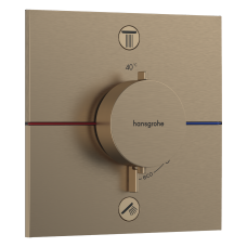 SHOWERSELECT COMFORT E термостат для 2 споживачів, прихований  монтаж, колір шліфованна бронза