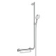 Unica Comfort Набiр для душа Raindance Select S 120 /штанга Unica Comfort 1,10 м розмiщ. справа, бiлий/хром