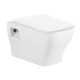 FLEX унітаз 52,5*33,5*36см підвісний, сидіння Duroplast Slim slow-closing