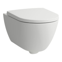 PRO X Rimless/Silent Flush підвісний унітаз, в комплекті з сидінням slow closing, білий