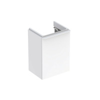 SMYLE SQUARE шафка для умивальника 45см , з одними дверима 44.2x61.7x35.6см, дверцята петлі зліва, білий