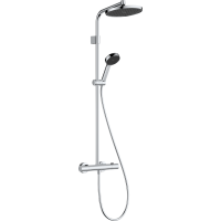 ACTIVERA S 240 1jet EcoSmart Showerpipe душова система з термостатом, хром