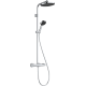 ACTIVERA S 240 1jet EcoSmart Showerpipe душова система з термостатом, хром