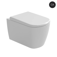 AUREA унітаз підвісний easy clean, із системою змиву VORTEX foro GHOST, колір чорний матовий/чорний глянсовий