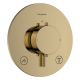 ECOSTAT COMFORT S термостат для 2х споживачів, ПМ, полірованне золото