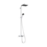 ACTIVERA Q 290/180 1jet EcoSmart Showerpipe душова система з термостатом для ванни, хром