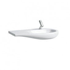 ALESSI ONE раковина-стiлешниця 90*50*16,5см, накладна, лiвосторон. крило-поличка, з отв.пiд змiш., з покриттям LCC