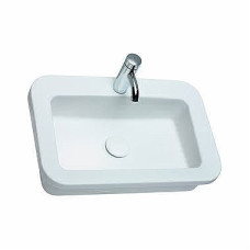 COCKTAIL умивальник 65см, вбудований на стiлешницю, прямокутний, з покриттям Reflex