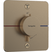 SHOWER SELECT COMFORT Q термостат для 2х споживачів, ПМ, колір  шліфована бронза