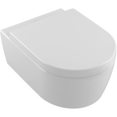 AVENTO унiтаз пiдвiсний, гориз випуск, Direct Flush, з сидiнням QuickRelease, SoftClosing