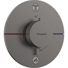SHOWER SELECT COMFORT S термостат для 2х споживачів, ПМ, колір шліфованний чорний хром