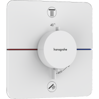 SHOWER SELECT COMFORT Q термостат для 2х споживачів , ПМ, колір  білий  матовий