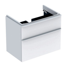 SMYLE SQUARE тумба для умивальника 73,4*61,7*47см, з 2мя ящ., білий