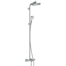 CROMETTA S 240 Showerpipe душова система  з термостатом для ванни, хром