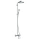 CROMETTA S 240 Showerpipe душова система  з термостатом для ванни, хром