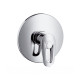 Metropol E-змішувач в душ врізний (хром-золото) HANSGROHE 14675090