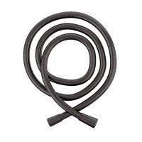GRAFIKY шланг для душу, SS 1700 мм, anti-twist, чорний нікель