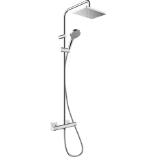 VERNIS SHAPE SHOWERPIPE душова система з термостатом 230 1jet, EcoSmart, колір хром
