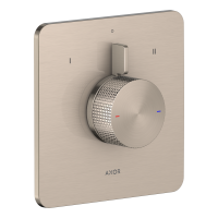 AXOR CITTERIO C  Змішувач для 2х споживачів, ПМ, колір шліфованний нікель