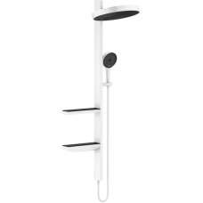 Rainfinity Showerpipe Душова система 360 1jet прихованого монтажу, бiлий матовий