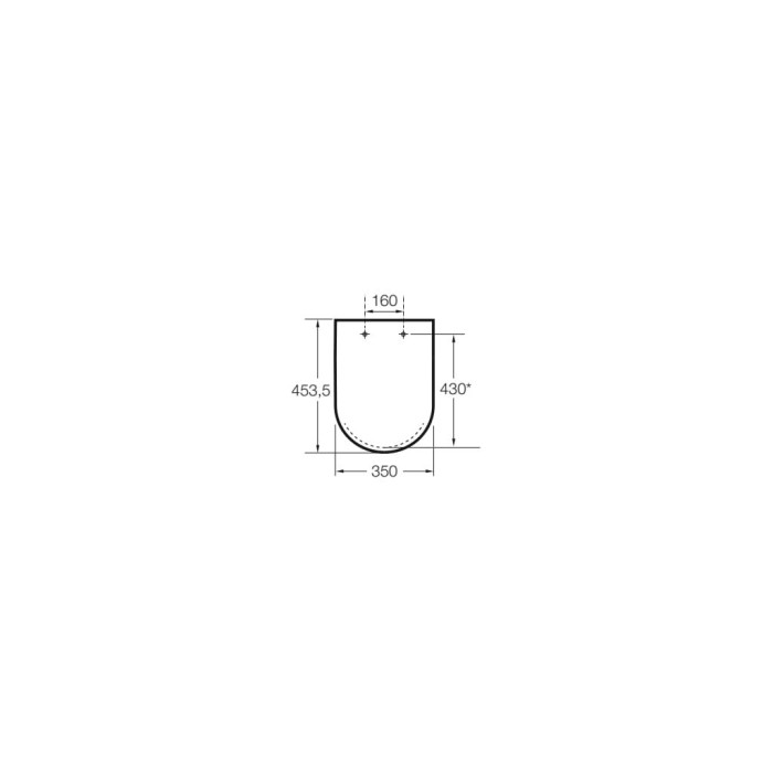 GAP UltraSlim сидіння для унітазу, slow closing