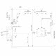 GRAFIKY система душова прихованого монтажу (термостат 2-F, душ 300*200 мм, лійка стік 1 режим, шланг 1500 мм SS), брашована бронза