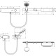 Набір змішувачів HANSGROHE WALLSTORIS 24250700, білий