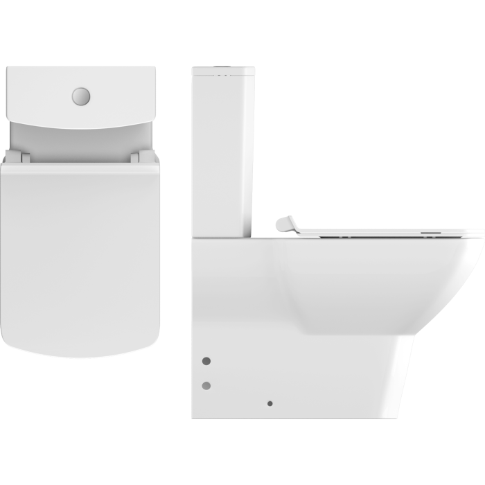 MORETTA унітаз підлоговий 64,5*34,5*78см, з сидінням Slim Soft Close
