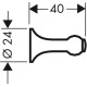 Axor Terrano (1) - гачок HANSGROHE 41337000