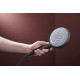 RAINDANCE ALIVE SELECT S душовий набір EcoSmart (ручний душ 3режими, шланг, тримач), чорний матовий