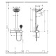 PULSIFY Showerpipe душова  система 260 з термостатом , чорний матовий
