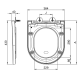 AMADEUS 2.0, GIRO, LUGO 2.0 сидіння duroplast slow-closing