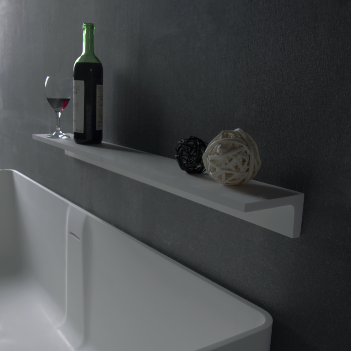 Поличка кам'яна Solid surface 600 * 120 * 65мм